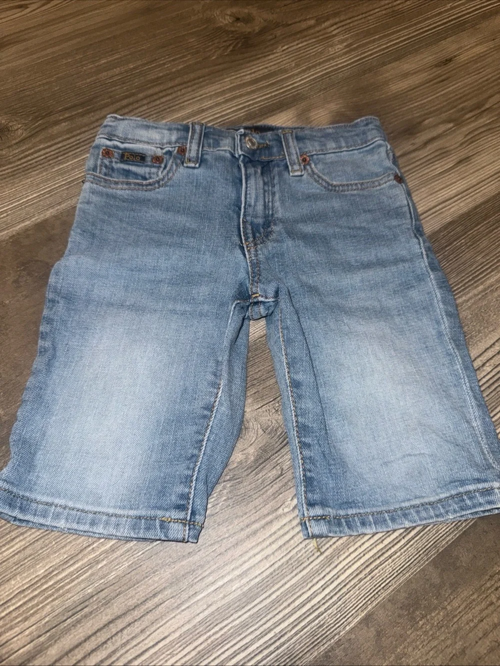 Ralph Lauren Polo Mid-Blue Denim Shorts